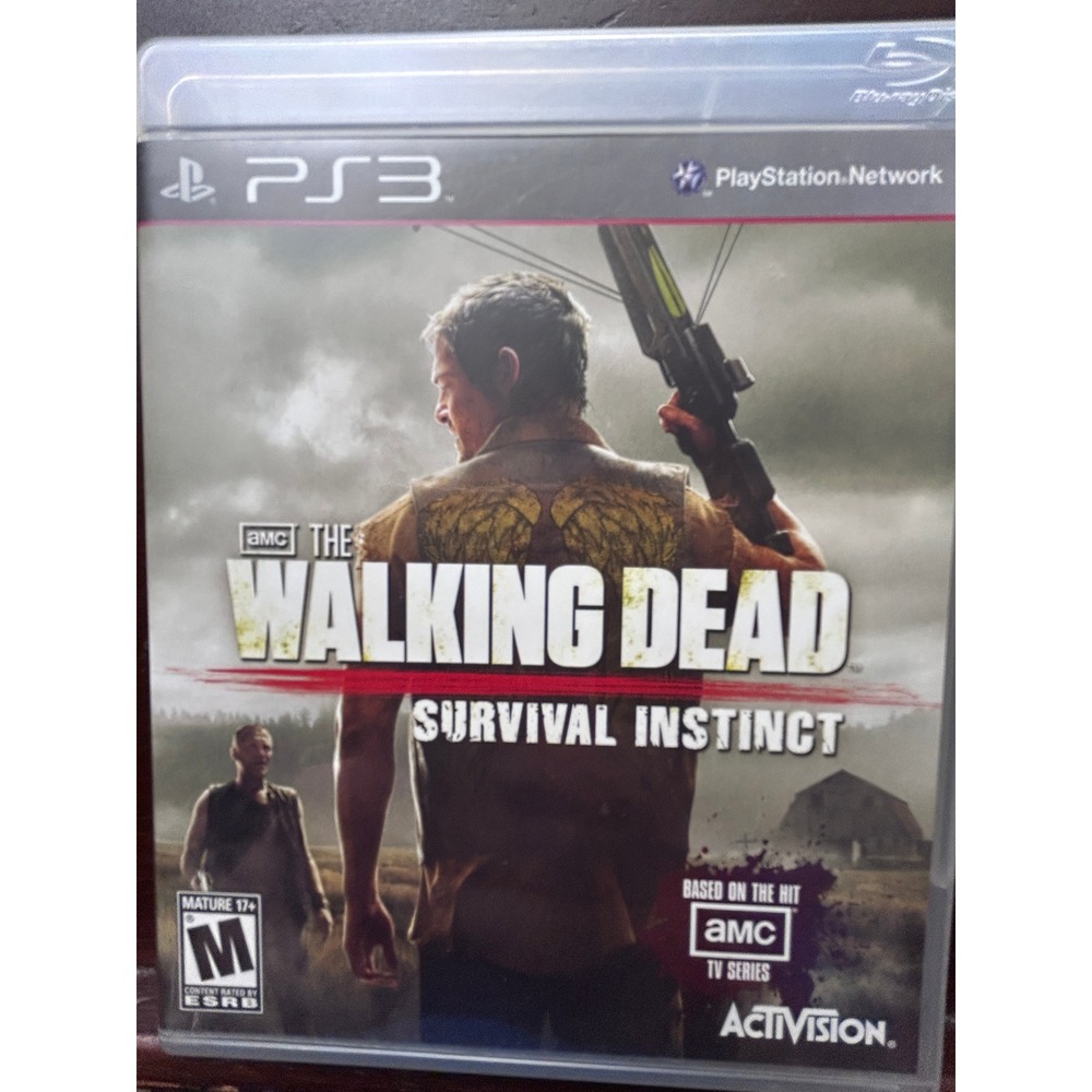 The Walking Dead Survival Instinct PS3 Game Daryl Merle Dixon Activision CIB